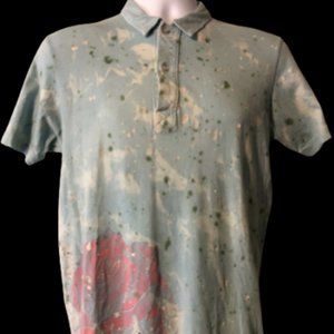 Grail Tie Dye Polo Shirts Size S Small